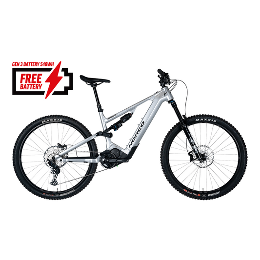 Norco Sight VLT A1 Electric Mountain Bike Silver/Black - 540Wh Battery Included