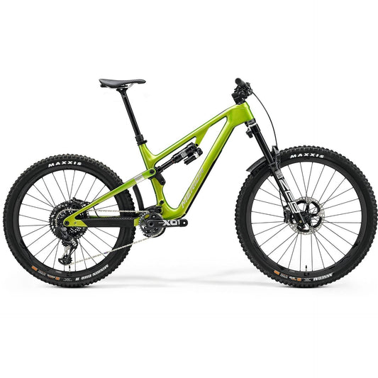 Merida One-Sixty 10K Dual Suspension Mountain Bike Green/Ti-Flash/Black