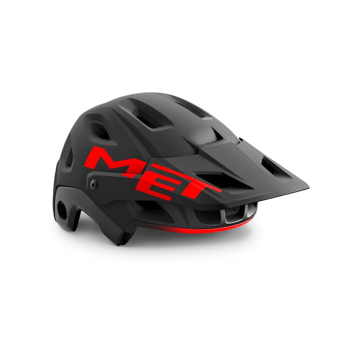 MET Parachute MCR Fullface Helmet Black/Red
