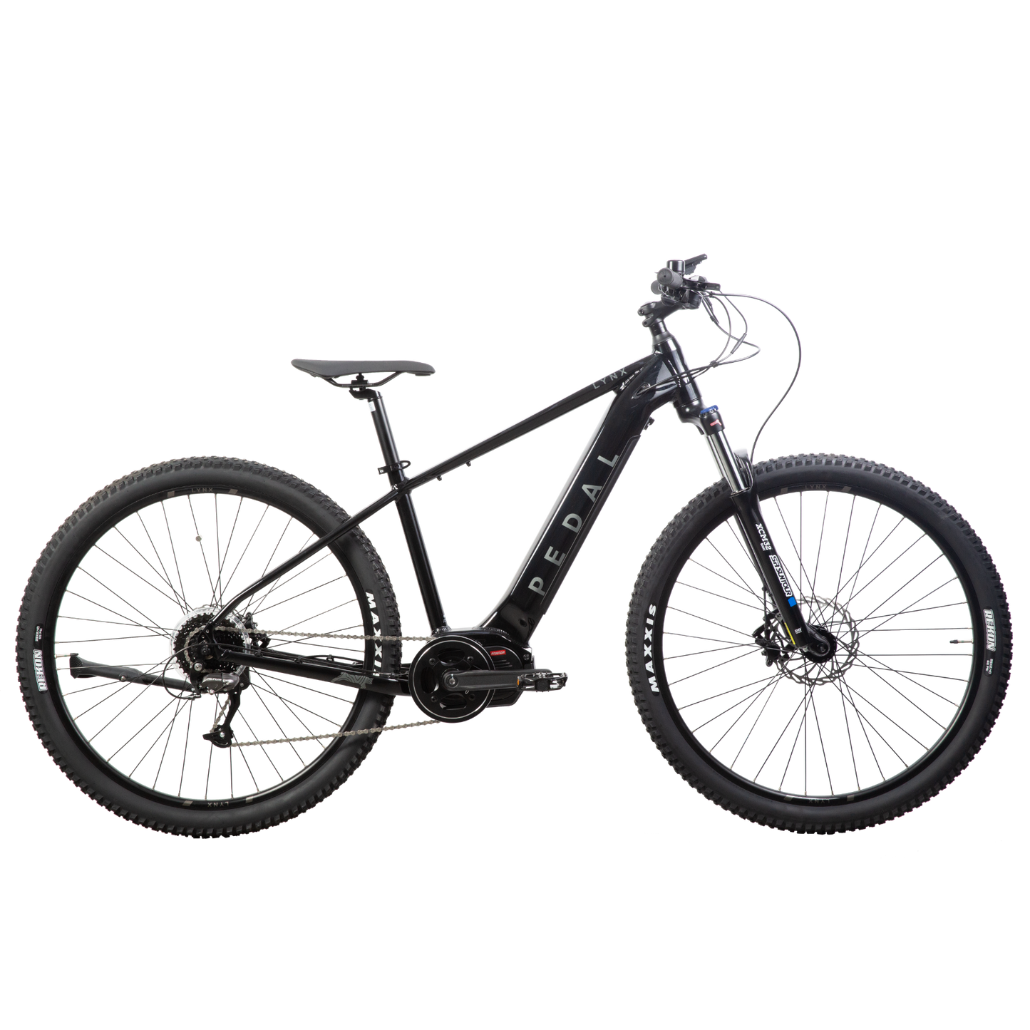 Pedal Lynx 2 Electric Hardtail Mountain Bike Black