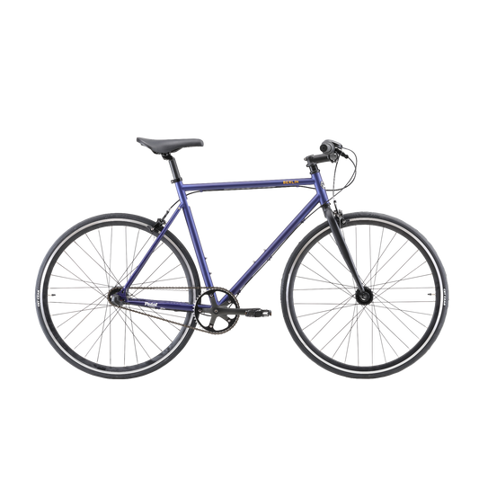 Pedal Messenger 3 Berlin Flat Bar Road Bike Midnight Blue