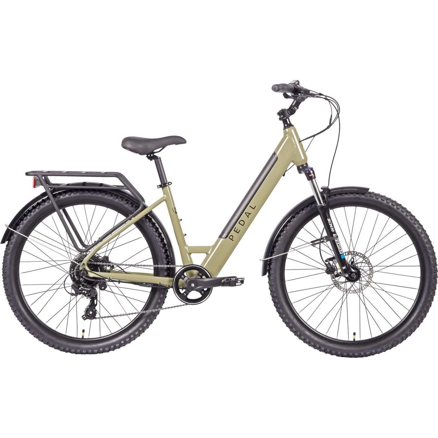 Pedal Coyote 3 ST Electric Hardtail Mountain Bike 417Wh Battery Sand