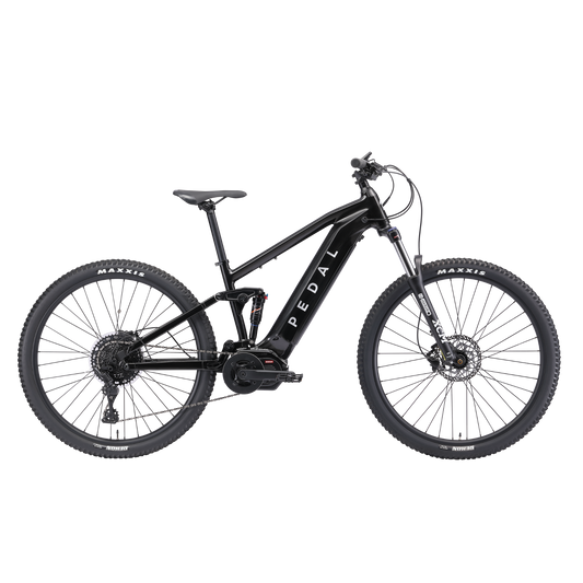 Pedal Titan 2 Electric Dual Suspension Mountain Bike Cosmic Black