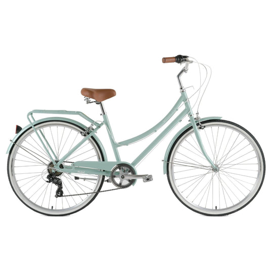 Pedal Uptown DLX Vintage Cruiser Bike Sage Green