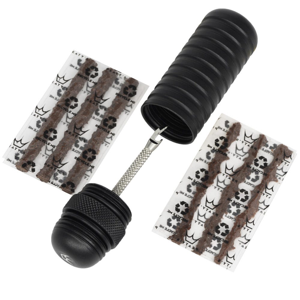 Peatys Tubeless Holeshot Puncture Plugger Kit Black