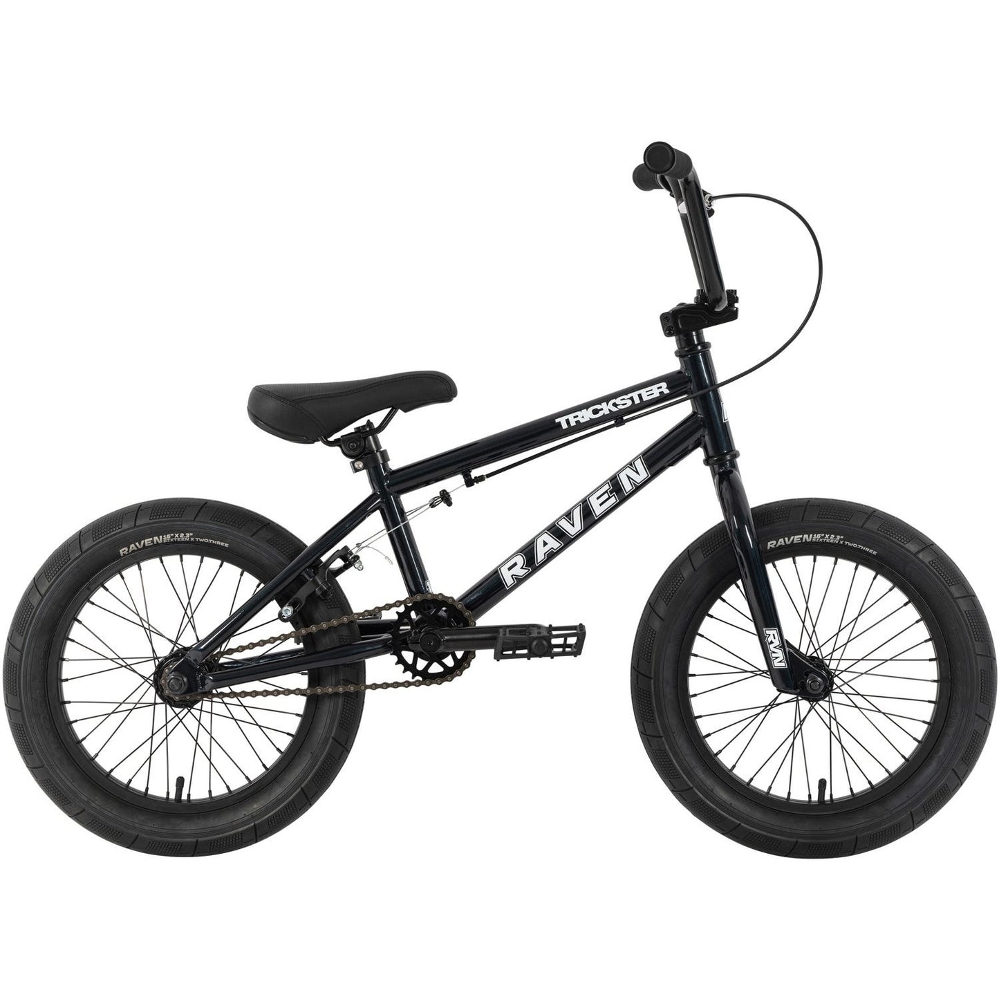 Raven Trickster 16'' BMX Bike Gloss Black
