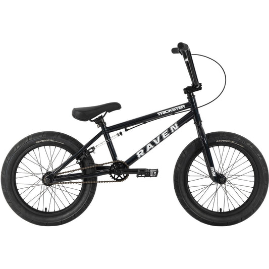 Raven Trickster 18'' BMX Bike Gloss Black