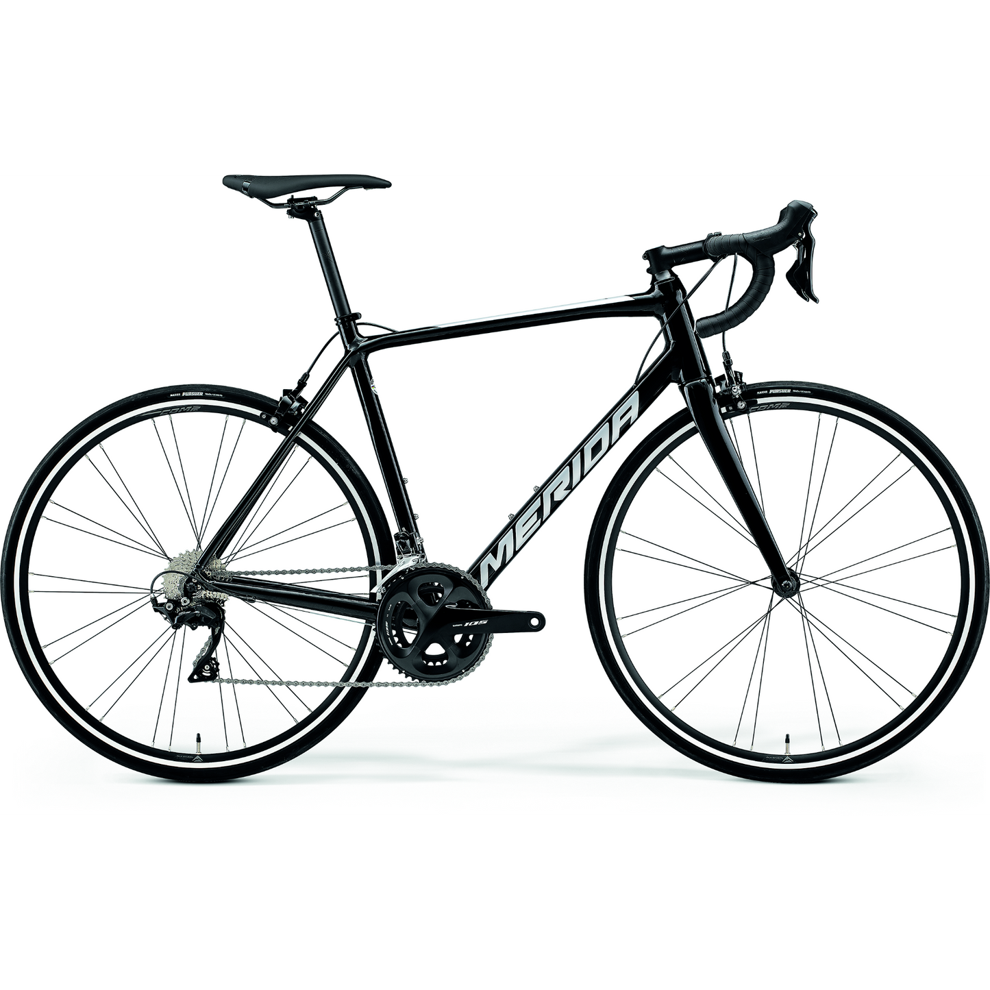 Merida Scultura Rim 400 Road Bike Metallic Black/Grey