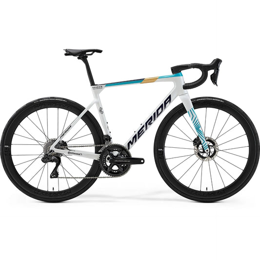 Merida Scultura Team Road Bike Teal/Pearl