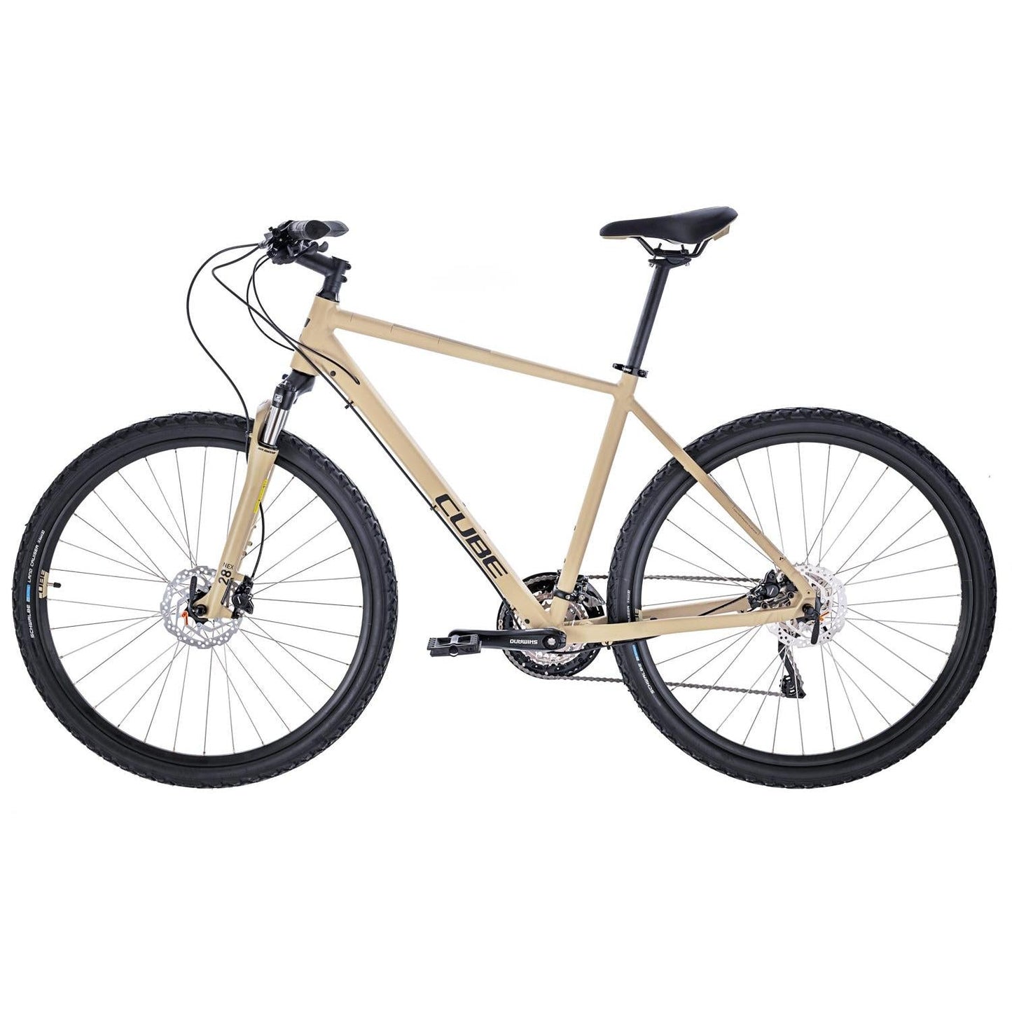Cube Nature Pro Hybrid Bike Desert Black