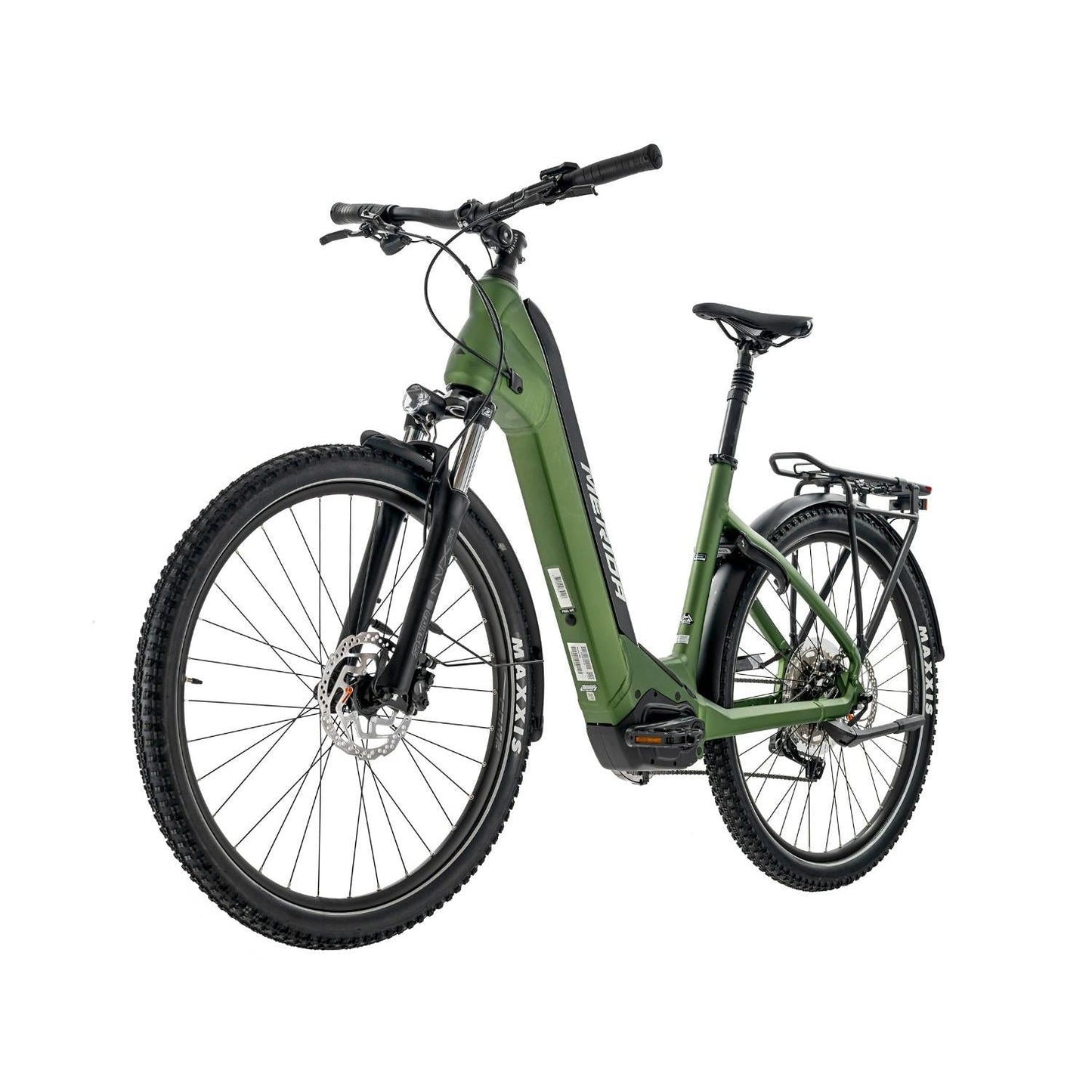 Merida eSpresso CC 400 EQ 630Wh Electric Hybrid Bike Matt Fog Green/Black