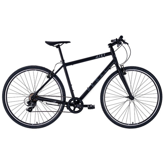 Pedal Jet 2 Trigger Flat Bar Road Bike Black