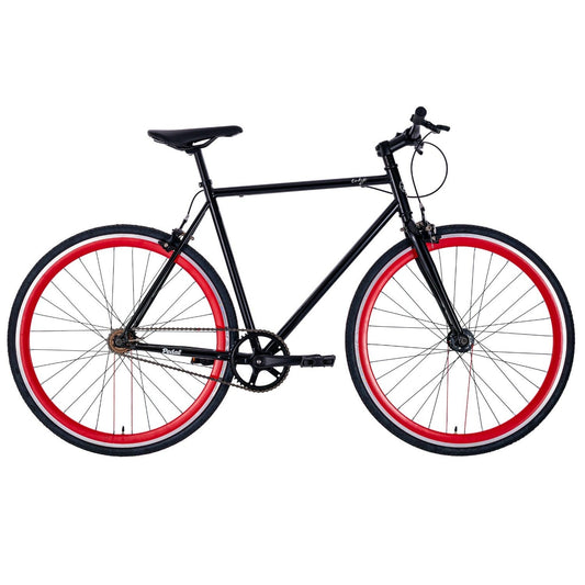 Pedal Messenger Tokyo Fixie Bike Black