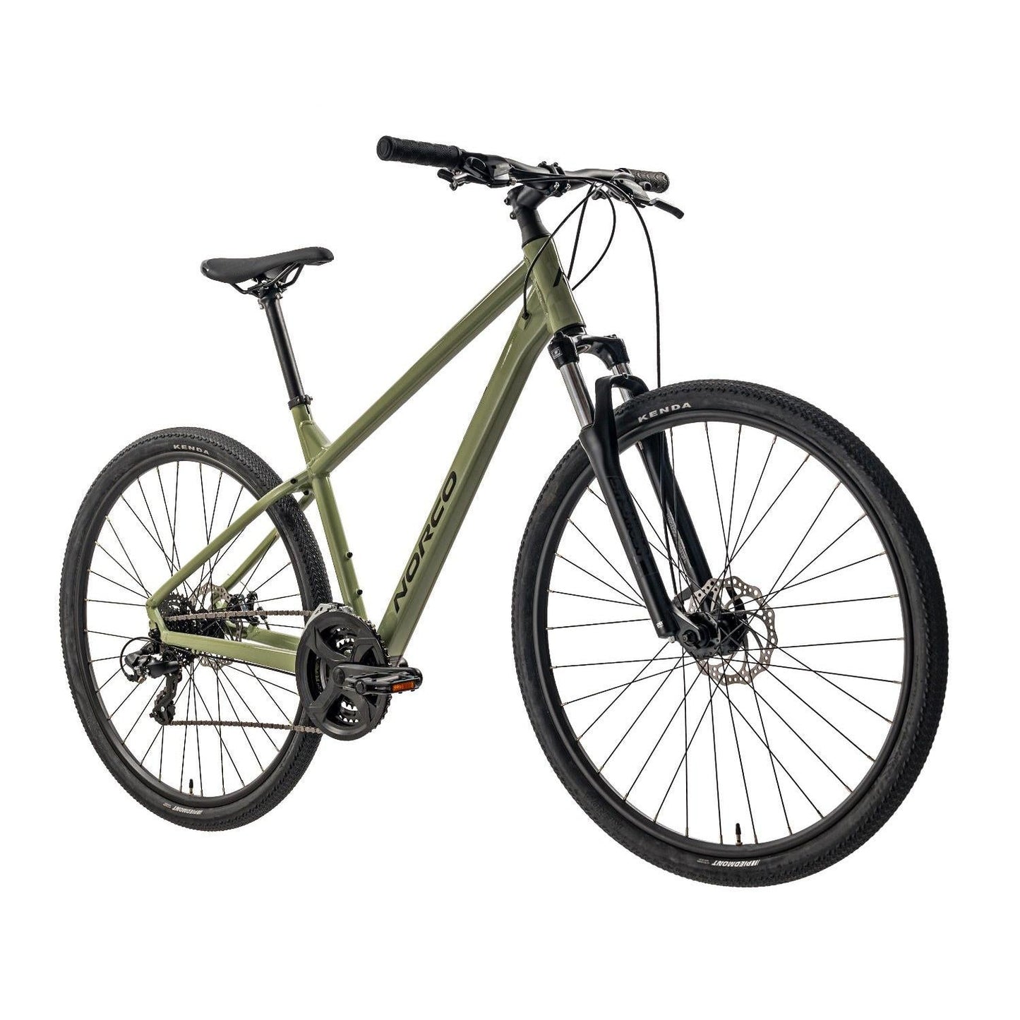 Norco XFR 3 Hybrid Bike Green/Black