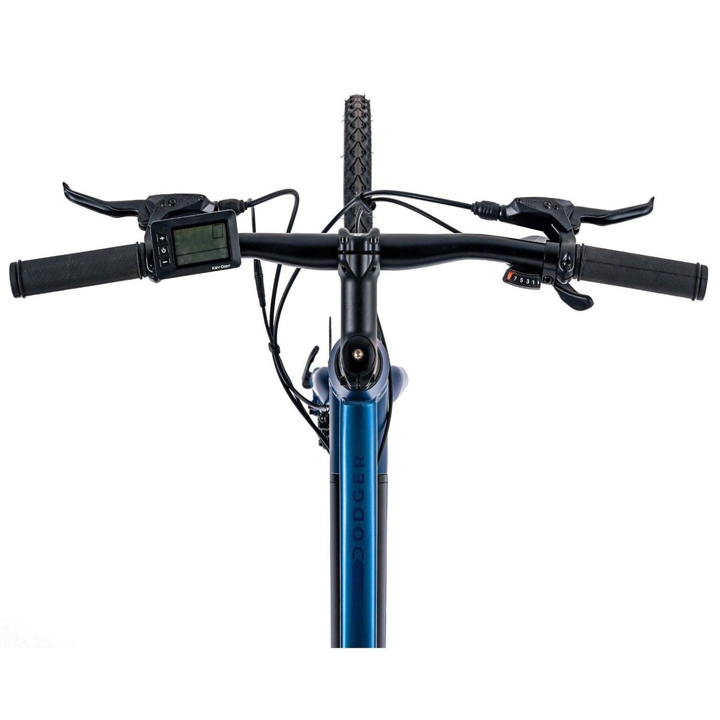 Pedal Dodger Electric Flat Bar Road Bike Blue