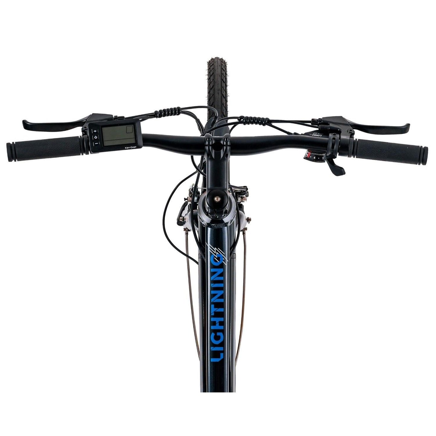 Pedal Lightning 27.5 Electric Hybrid Bike Black