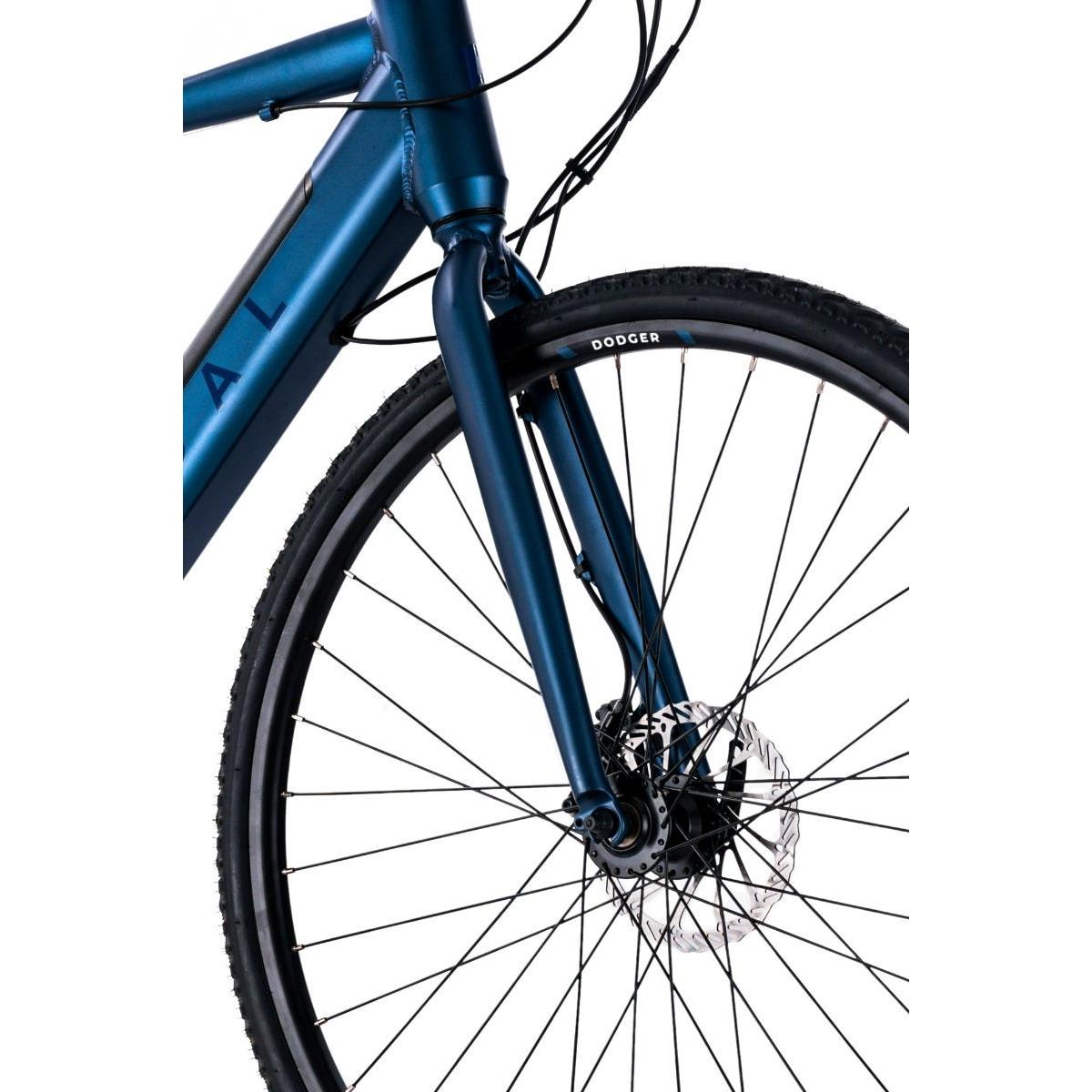 Pedal Dodger Electric Flat Bar Road Bike Blue