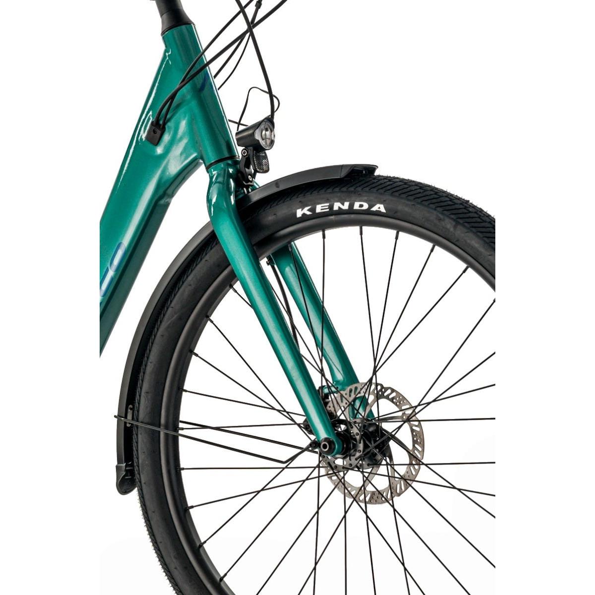 Norco Scene VLT Electric Hybrid Bike Green