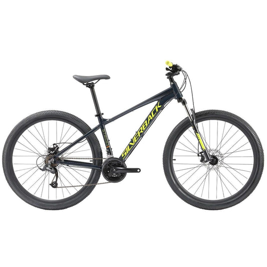 Silverback Stride Delight Hardtail Mountain Bike Midnight Blue/Lime