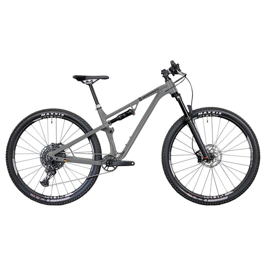 Silverback Stratos AL Elite Dual Suspension Mountain Bike Grey/Black