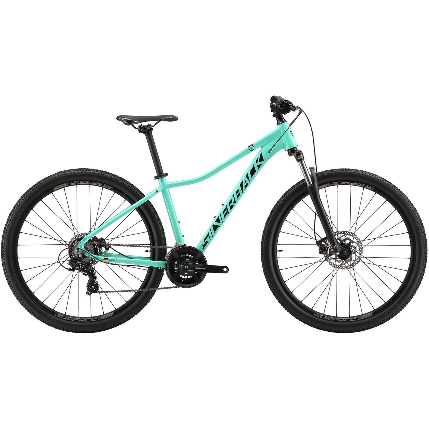 Silverback SE Series 7 27.5'' Hardtail Mountain Bike Mystic Teal