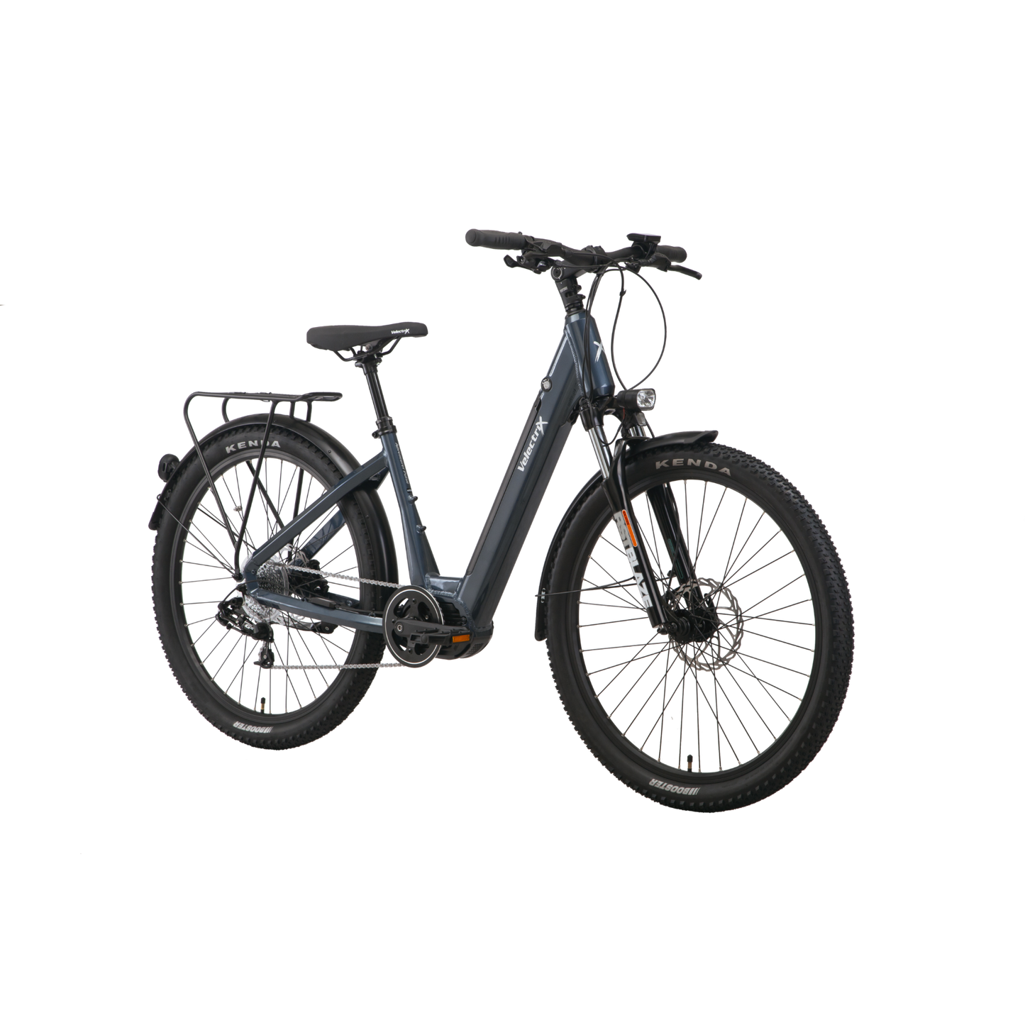 VelectriX Adventurer Pulse 27.5'' ST Electric Hybrid Bike Storm Grey