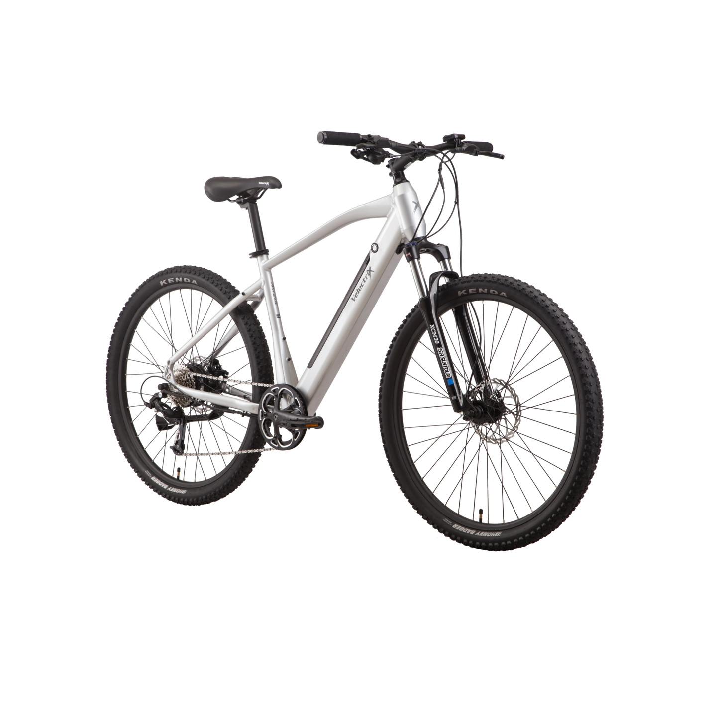 VelectriX Ascent 29'' Electric Hardtail Mountain Bike Silver