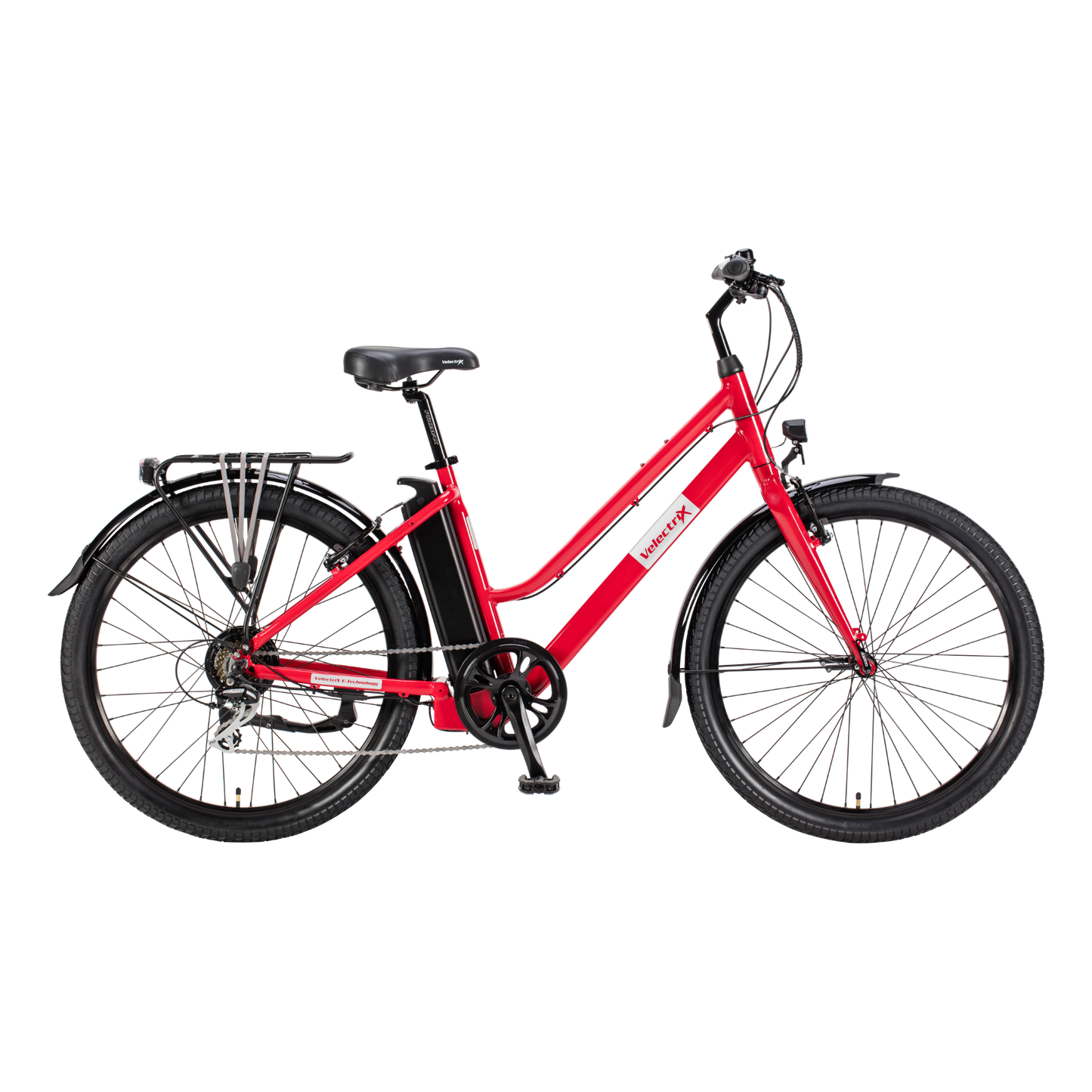Velectrix Xpress 27.5 Electric Bike 46cm Red