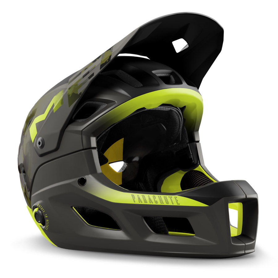 Bicycle Centre | Parachute MCR - Camo Lime Green - MTB Helmet